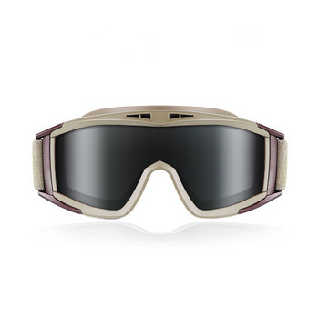 Mil-Spec очила, тактически очила за нощно виждане, защитни очила, 3 цвята против мъгла, очила за стрелба, ловни защитни очила