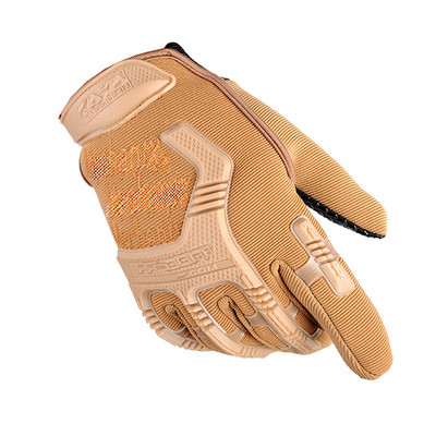 Taktiskie militārie cimdi Peintbols Airsoft Shot Soldier Combat Police Pretslīdēšanas Velosipēds Pilns pirksts Cimdi Vīriešu Apģērbs Cimdi