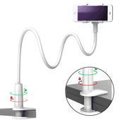 Suport reglabil pentru telefon mobil Clip universal pentru suport pentru telefon mobil Suport flexibil pentru leneș Suport acasă Pat pentru desktop Suport smartphone-uri