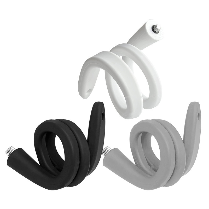 1/4 sriegio žąsies kaklo laikiklis silikoninis asmenukės gyvatės kūrybinis laikiklis lovelės atraminis monitoriaus laikiklis kūdikių monitoriaus laikiklis