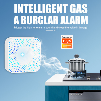 CoRui Tuya Wifi senzor prirodnog plina zapaljivo kućanstvo Pametni dom LPG plin alarm detektor curenja senzor sigurnost od požara