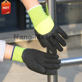 Εξαιρετικά ζεστά θερμικά χειμωνιάτικα γάντια εργασίας ψυχρής αποθήκευσης Αντιψυκτικό Unisex Φορέστε αντιανεμικό γάντι ασφαλείας χαμηλής θερμοκρασίας