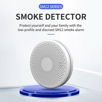 2 в 1 версия Wifi функция Smart Life Сензор за детектор за дим и детектор за въглероден окис Co Газ детектор за дим Пожар Звукова аларма