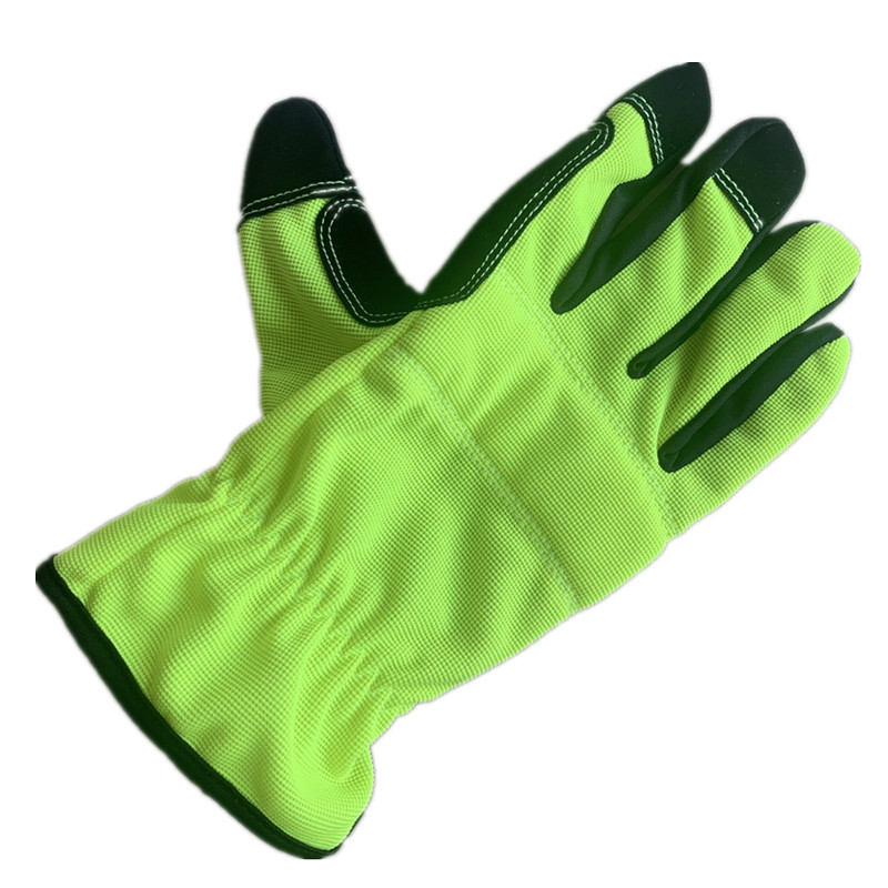 Mănuși de siguranță Grădină Piele Sintetică Heavy Duty Work Palm Guantes Motocicleta Motocross Manus