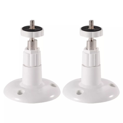 1/2 db biztonsági monitor kamera falra szerelhető, állítható beltéri kültéri Arlo Pro kamerához CCTV tartozék 65 mm-es kameratartó