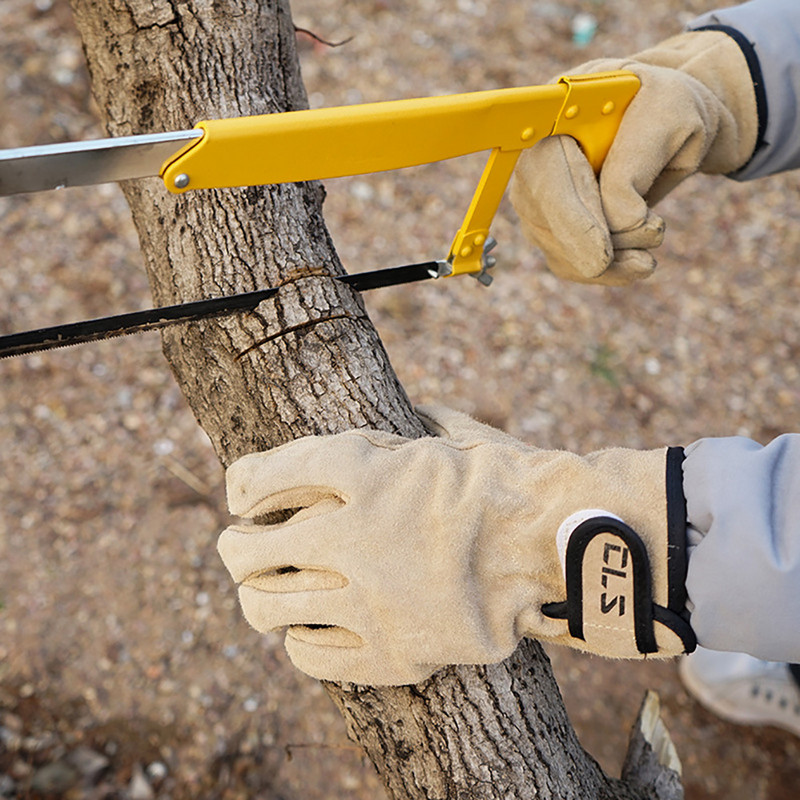 Āra BBQ cimdi Divu slāņu ādas ugunsizturīgi, karstumizturīgi virtuves cepeškrāsns dūraiņi, nodilumizturīgi, saspiežami pret slīdēšanu darba cimdi