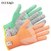 OZERO Нови работни ръкавици HDPE+Nitrile Men Welding Work Safety Protective Garden Kavlar Resistant Wear-resistant Gloves 7007