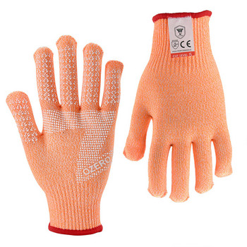 OZERO New Work Gloves HDPE+Nitrile Men Welding Working Safety Protective Garden Kavlar Cut Resistant and Wear-sistant Gloves 7007