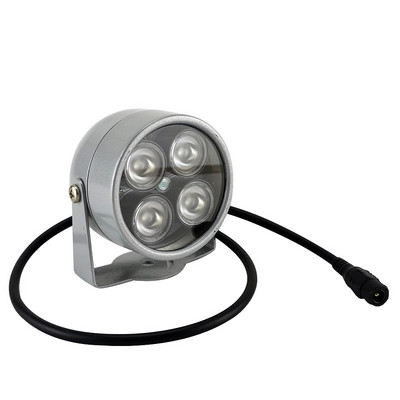 Mini CCTV LED-uri 4 matrice IR led iluminator Lumină IR infraroșu rezistent la apă Viziune nocturnă CCTV Lumină de umplere pentru camera CCTV Camera IP