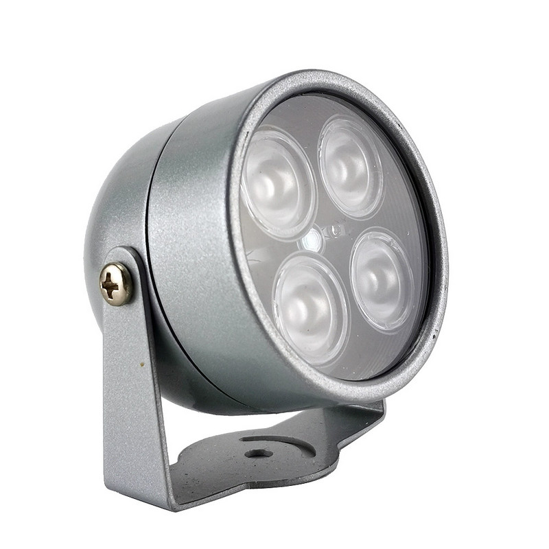 Mini CCTV LEDS 4 matricos IR LED apšvietimas Light IR Infraraudonųjų spindulių vandeniui atsparus Night Vision CCTV užpildymo lemputė CCTV kamerai IP kamera