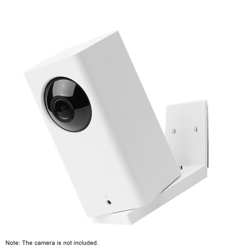 Kit de montare pe perete înclinat fără șuruburi Înlocuire pentru suportul camerei Wyze Cam Pan Suport adeziv puternic Funcție de înclinare completă și pan