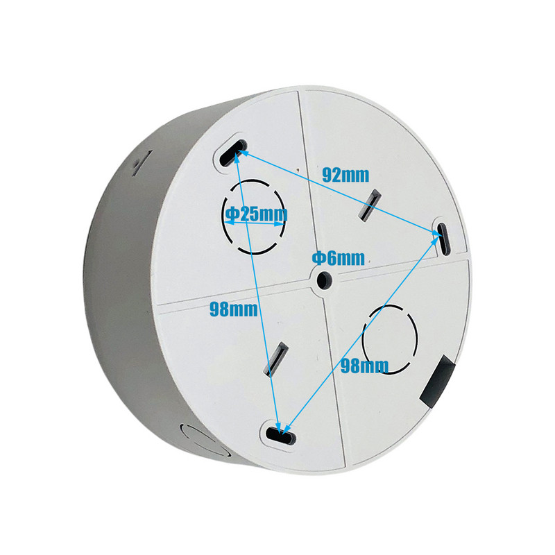 Dome IP kamera emelő mennyezeti tartó ABS műanyag biztonsági megfigyelő CCTV kamera tartó Alkalmazzon tibeti műanyag dobozt