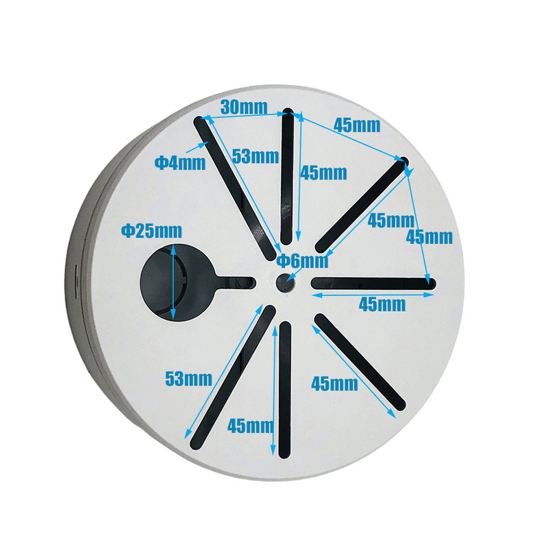 Dome IP kamera emelő mennyezeti tartó ABS műanyag biztonsági megfigyelő CCTV kamera tartó Alkalmazzon tibeti műanyag dobozt