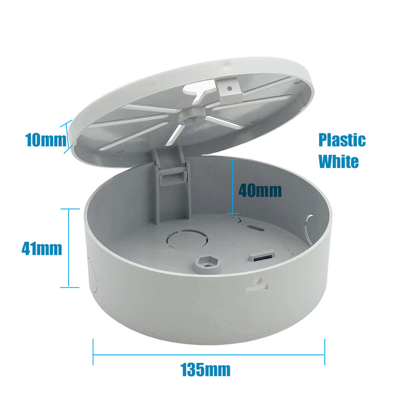 Dome IP kamera emelő mennyezeti tartó ABS műanyag biztonsági megfigyelő CCTV kamera tartó Alkalmazzon tibeti műanyag dobozt