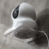 Lyukasztásmentes megfigyelő CCTV kameratartó falra szerelhető állvány projektor konzol öntapadó otthoni kamera polc megfigyelő állvány