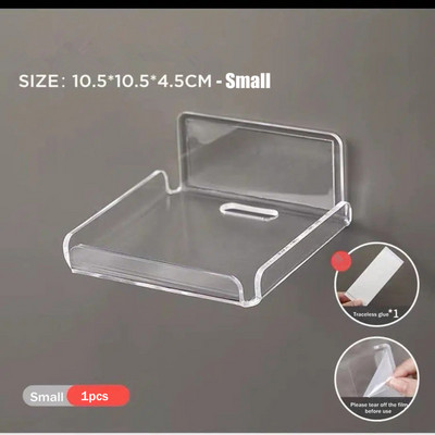 Lyukasztásmentes megfigyelő CCTV kameratartó falra szerelhető állvány projektor konzol öntapadó otthoni kamera polc megfigyelő állvány