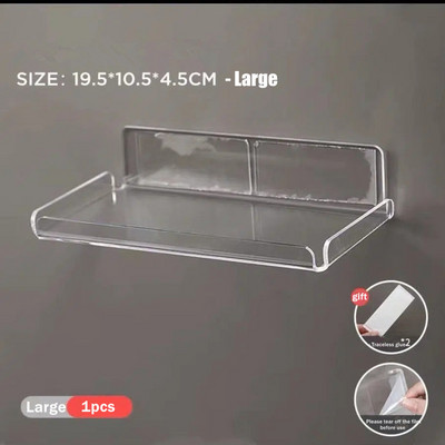 Lyukasztásmentes megfigyelő CCTV kameratartó falra szerelhető állvány projektor konzol öntapadó otthoni kamera polc megfigyelő állvány