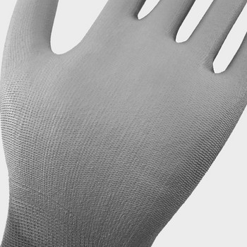 24 τεμάχια/12 ζεύγη υψηλής ποιότητας πλεκτό νάιλον PU ελαστικό γάντι εργασίας ασφαλείας για οικοδόμους Αντιολισθητικά γάντια εργασίας στον κήπο ψαρέματος