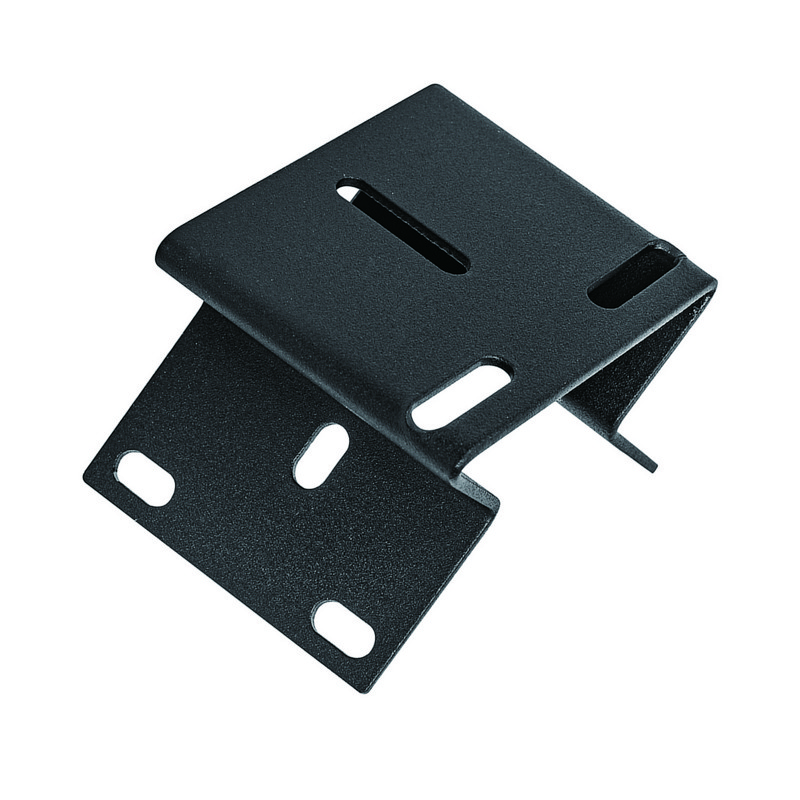 Черно/бяла 90-градусова охранителна стойка за камера за видеонаблюдение Скоба за стенен ъглов монтаж Външна неръждаема стойка за камера