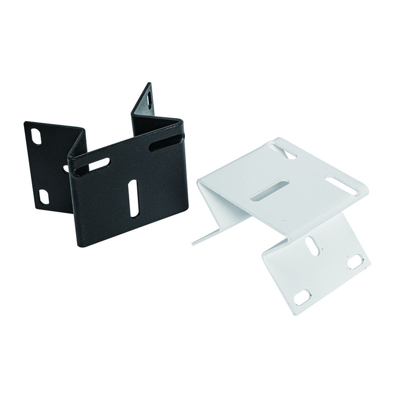 Черно/бяла 90-градусова охранителна стойка за камера за видеонаблюдение Скоба за стенен ъглов монтаж Външна неръждаема стойка за камера