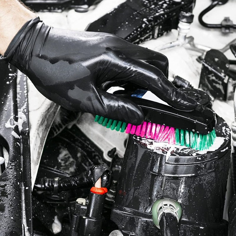 10Gb nitrila vienreizlietojamie cimdi Ūdensnecaurlaidīgi pulveri bez lateksa cimdi mājsaimniecības virtuvei laboratorijas tīrīšanas cimdi Sākums