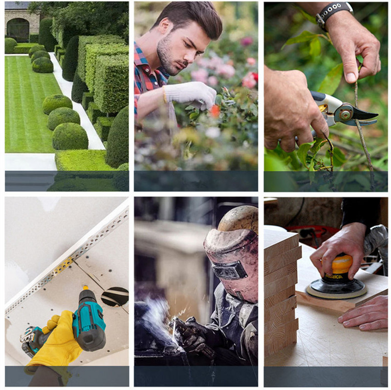 Nahkkindad Meeste töö Lambanahk Aiandus Ohutus Kaitsevahendid Juhikindad Voodriga Naistele