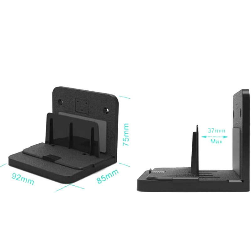 Универсален държач за скоба за стенен монтаж за TV Box Регулируем държач за Set-top Box Storage за стенен монтаж TV Box Рафт за рутер