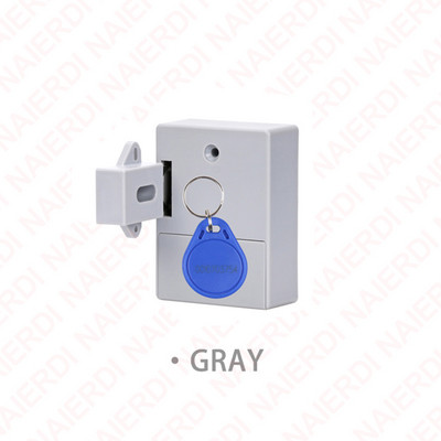 NAIERDI digitālais skapis viedās elektroniskās slēdzenes neredzamā sensora slēdzene EMID IC karšu atvilktne drēbju skapja mēbeļu aparatūrai