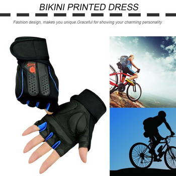 Ανδρικά αθλητικά γάντια γυμναστικής Half Finger Breathable Weightlifting Fitness Γάντια ποδηλασίας Αντιολισθητικά Γάντια άρσης γυμναστικής Μέγεθος M/L/XL