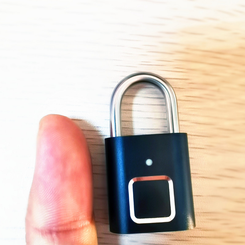 NAUJAS beraktis seifas „Cerradura Inteligente“ nuo vagystės „Smart Candado Huella“ pirštų atspaudų elektroninė pakabinama užraktas, skaitmeninis durų užraktas L34