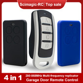 280-868MHZ Мултичестотно дистанционно управление за гаражна врата Дубликатор за копиране за 433mhz 868mhz Гаражно дистанционно Мултимарково дистанционно управление