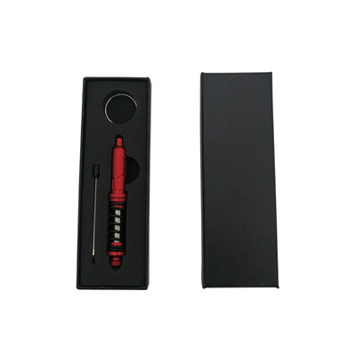 Új T-6 rugós taktikai toll Volfrámacél önvédelmi toll Tactical Survival toll Többfunkciós üvegtörő Biztonsági védelem