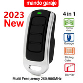 Garāžas durvju atvērēja kopētājs 287MHz-868MHz Garāžas durvju tālvadības pults Daudzfrekvenču koda satvērējs Clone Gate tālvadības pults