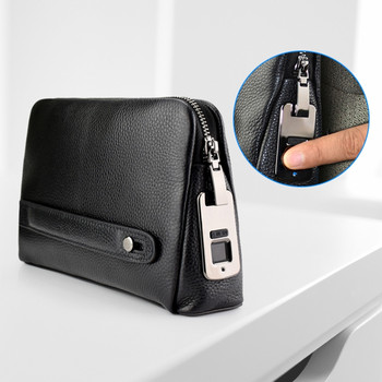 Αντικλεπτικό λουκέτο δακτυλικών αποτυπωμάτων για κορίτσια Γυναικεία Ανδρική τσάντα αποσκευές Σακίδιο πλάτης Σχολική τσάντα Χαρτοφύλακας USB Charge Long Standby