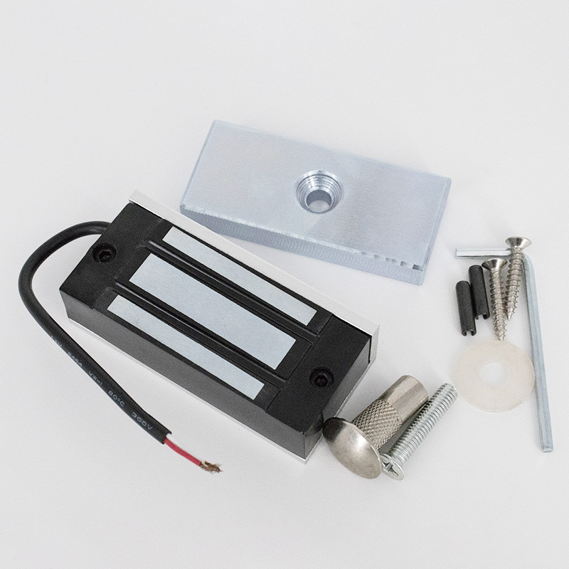 Elektromagnetinė spyna 60KG Prieigos kontrolė Magnetinė spyna tinka medinėms durims / stiklinėms durims / metalinėms durims