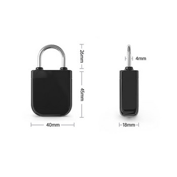 NFC Интелигентен катинар без батерии Без зареждане Калъф за багаж Защитно шкафче против кражба Заключване на врата Домашен На открито Използване на закрито