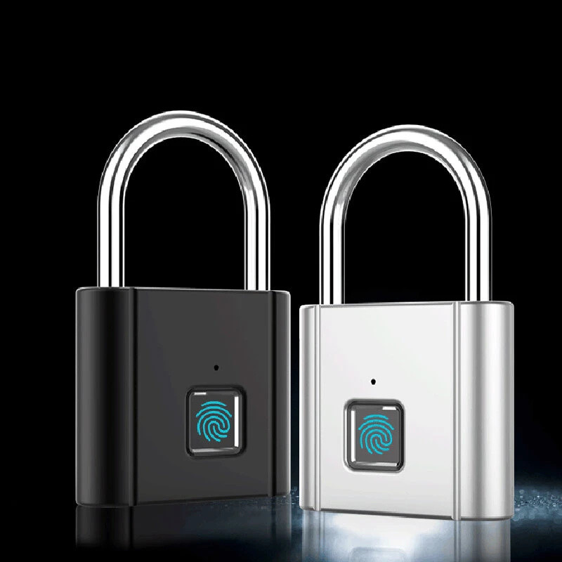 IPRee pirštų atspaudų išmanioji pakabinama 0,5 s greito atrakinimo cinko lydinio metalo beraktė USB įkraunama išmanioji durų užrakta