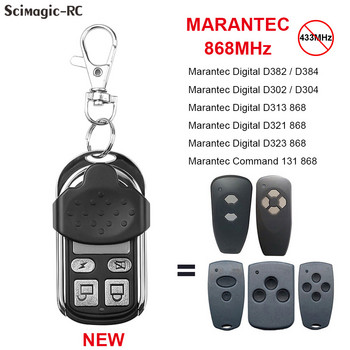 Marantec Digital D302 D304 868MHz Клониране на дистанционно управление за гаражна врата Marantec Digital D382 D384 D313 D321 Отварачка за порта