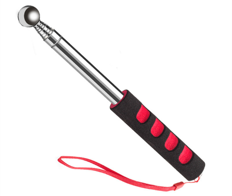 98cm/130cm tuščias būgno plaktukas EDC įrankiai Patikrinimo plaktukas Ištraukiamas plytelių varpelis plaktukas Savigynos įrankis Asmens saugos įrankis