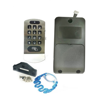 Неръждаема стомана EM RFID&Digit Кабинет с кодирана ключалка Електронно заключване на врати с парола Клавиатура Комбинирани кодови ключалки за сигурност за кабина