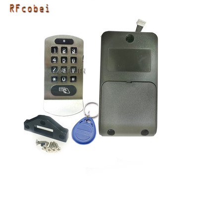 Nerūdijančio plieno EM RFID ir skaitmeninių spintelių kodinis užraktas Elektroninis durų užraktas Slaptažodžio klaviatūros kombinacija Apsaugos kodų spynos kabinai