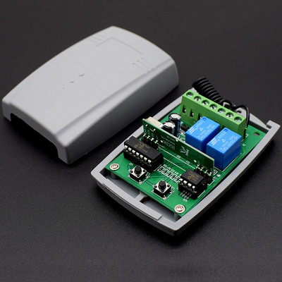 SCS SENTINEL vadības vārtu garāžas durvju uztvērējs 12V 24V 2CH 433MHz tālvadības pults raidītājs vārtu atvērējs universālais uztvērējs 433