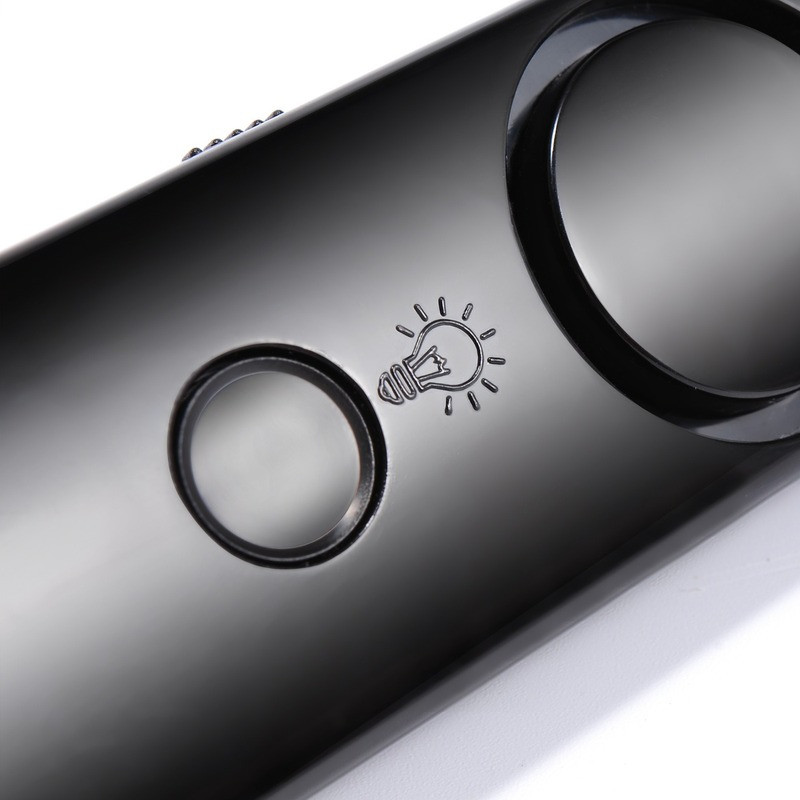 Pašaizsardzības signalizācija 120dB SOS avārijas personīgās drošības signalizācija Rokas siksna, skaļi kliedz ar LED lukturīti