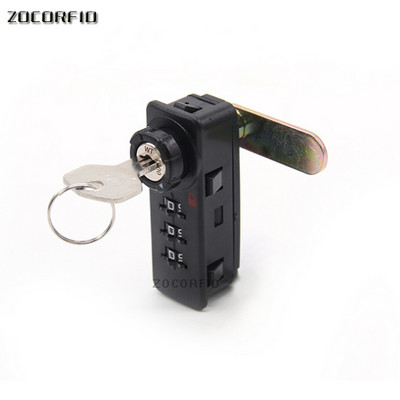 Newset Mehāniskā 3 bitu numuru paroles skapja slēdzene, daudzas vadības kombinācijas slēdzenes atvilktne/durvju skapītis