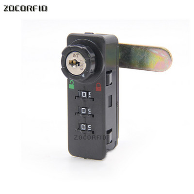 Newset Mehāniskā 3 bitu numuru paroles skapja slēdzene, daudzas vadības kombinācijas slēdzenes atvilktne/durvju skapītis