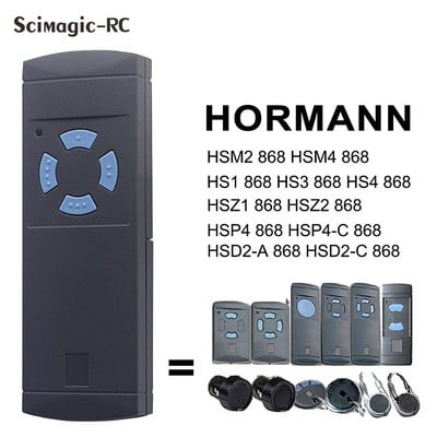 HORMANN HSM2 HSM4 HSE2 HSE4 HS4 HS2 868 Garázsajtó távirányító 868.35MHz sokszorosító