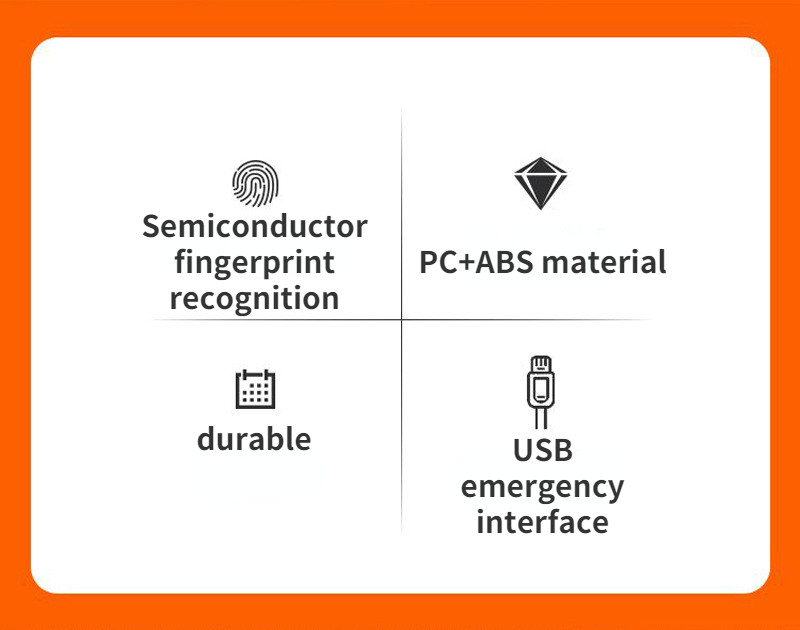 Stalčių išmanioji elektroninė pirštų atspaudų spynelė Spintelė Spintelė Pirštų atspaudų užraktas Baldai Išmanieji durų užraktai Pirštų atspaudų modulis