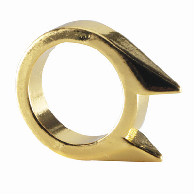 2 gab. Taktiskā Aizsardzības pirkstu gredzens Paslēpts Grifa rokturis Personiskā drošība Pašaizsardzība Cīņa ar izdzīvošanu ārkārtas situācijā āra