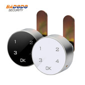 Smart Mini Touch Keypad Digitaalne paroolikood Kapi sahtli lukk Väike suurus Päripäeva Vastupäeva Avamiseks