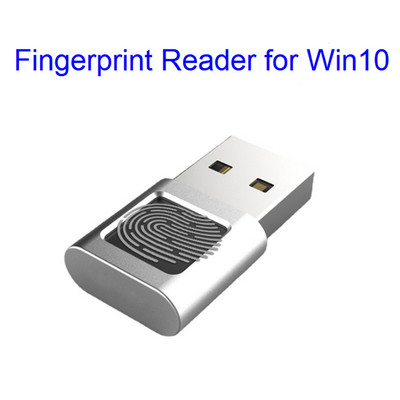 Mini USB pirkstu nospiedumu lasītāja moduļa ierīce operētājsistēmai Windows 10 Hello Dongle klēpjdatoriem datora drošības atslēgas USB interfeiss